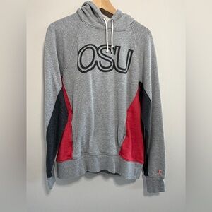 HOMAGE Medium Ohio State Buckeyes Hoodie Cotton Sweatshirt Pockets OSU
